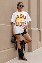 ARIZONA STATE SUN DEVILS SHAKEDOWN OVERSIZED CREWNECK TEE