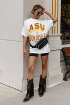 ARIZONA STATE SUN DEVILS SHAKEDOWN OVERSIZED CREWNECK TEE