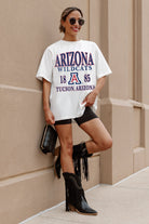 ARIZONA WILDCATS UNITY OVERSIZED CREWNECK TEE