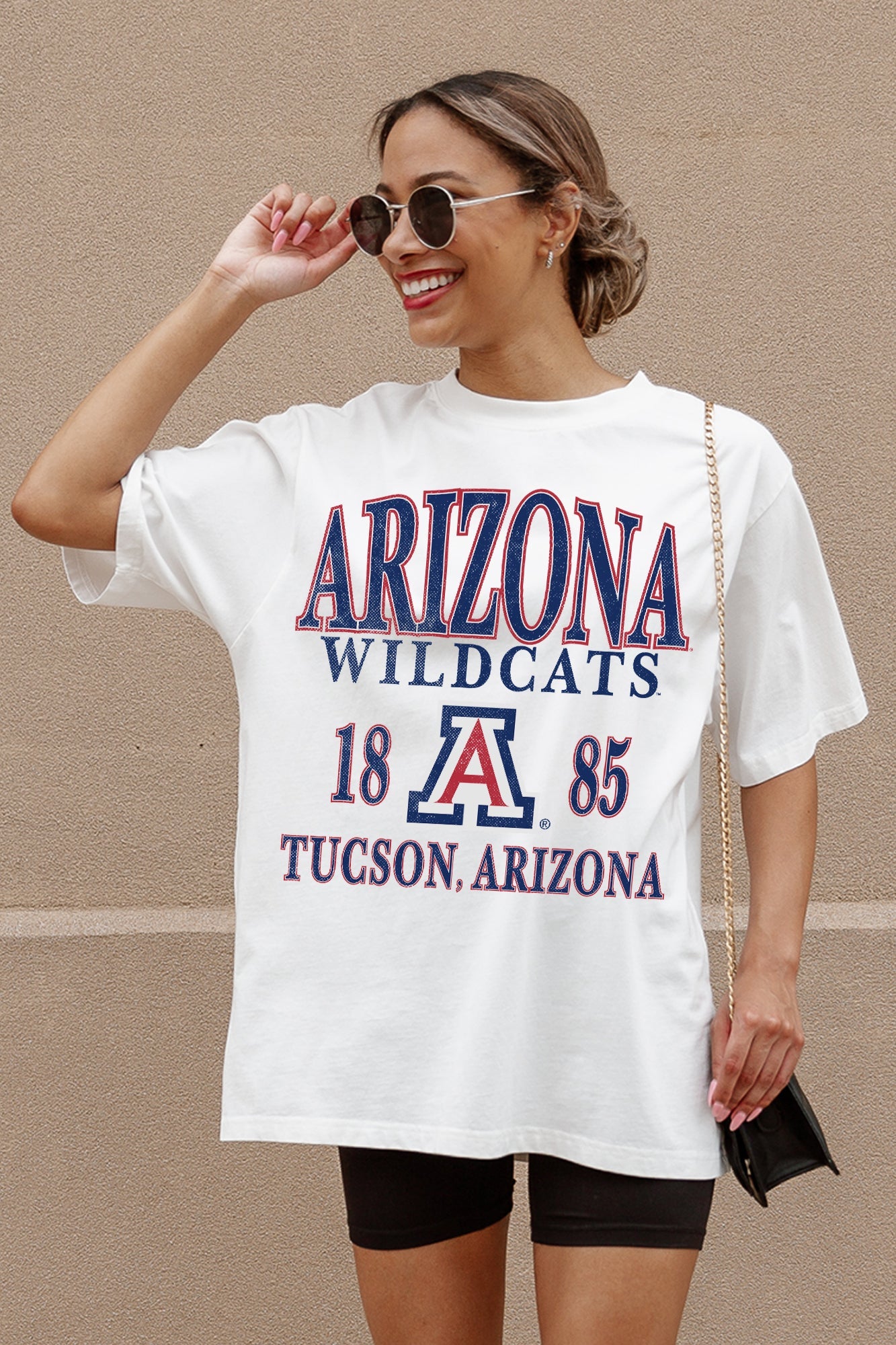 ARIZONA WILDCATS UNITY OVERSIZED CREWNECK TEE