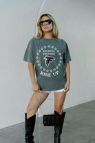 ATLANTA FALCONS BRIGHTEST STAR OVERSIZED CREWNECK TEE