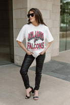 ATLANTA FALCONS SHAKEDOWN OVERSIZED CREWNECK TEE