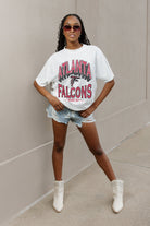 ATLANTA FALCONS SHAKEDOWN OVERSIZED CREWNECK TEE