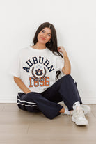 AUBURN TIGERS GO FOR TWO OVERSIZED CREWNECK TEE BY MADI PREWETT TROUTT