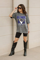 BALTIMORE RAVENS PLAY IT FORWARD OVERSIZED CREWNECK TEE