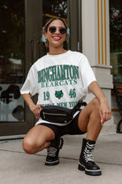 BINGHAMTON BEARCATS UNITY OVERSIZED CREWNECK TEE