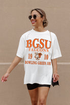 BOWLING GREEN FALCONS UNITY OVERSIZED CREWNECK TEE