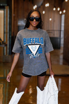 BUFFALO BULLS PLAY IT FORWARD OVERSIZED CREWNECK TEE