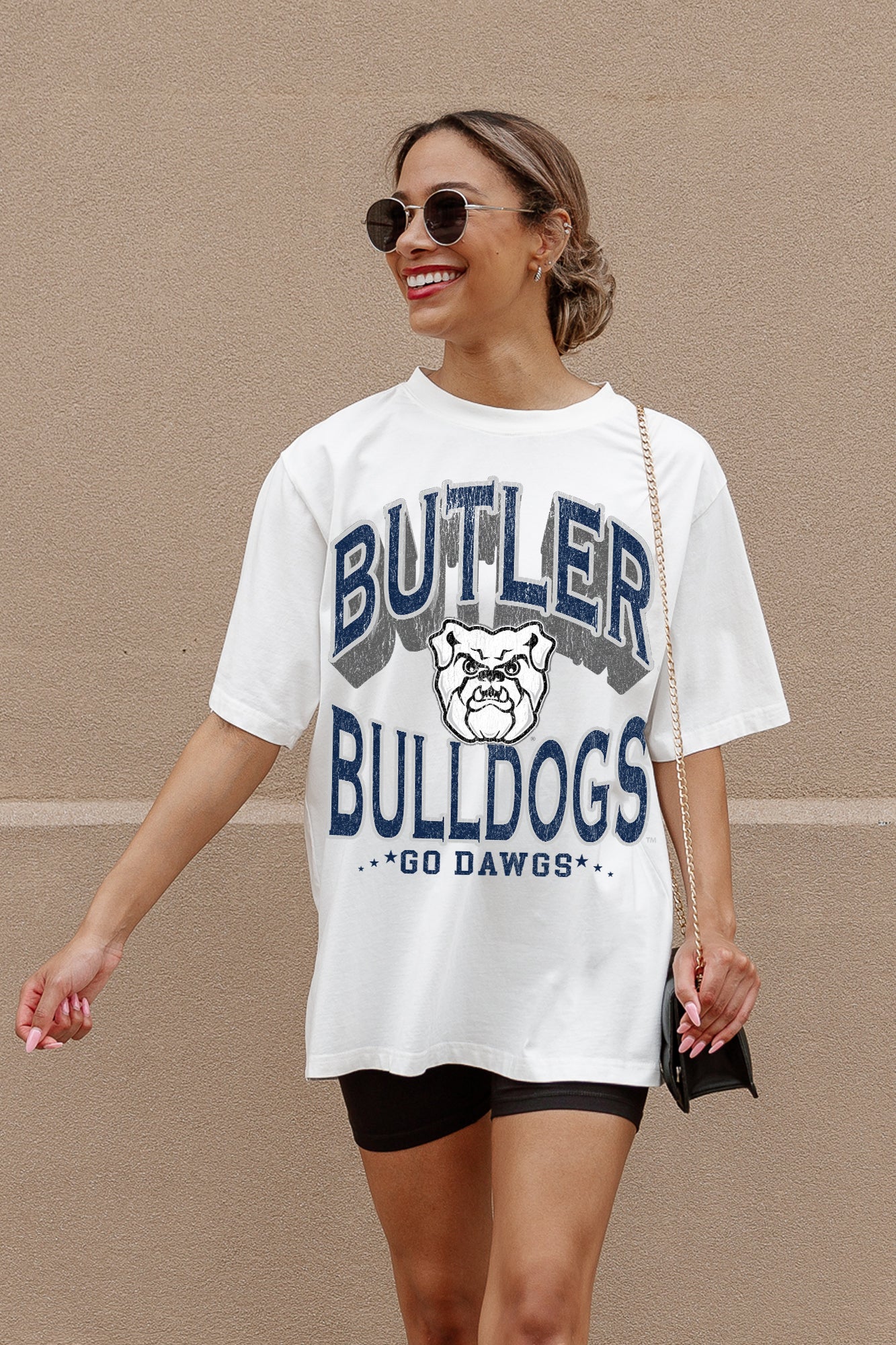 BUTLER BULLDOGS SHAKEDOWN OVERSIZED CREWNECK TEE