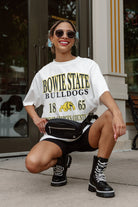 BOWIE STATE BULLDOGS UNITY OVERSIZED CREWNECK TEE