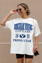 BYU COUGARS UNITY OVERSIZED CREWNECK TEE