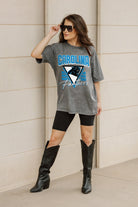 CAROLINA PANTHERS PLAY IT FORWARD OVERSIZED CREWNECK TEE