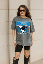 CAROLINA PANTHERS PLAY IT FORWARD OVERSIZED CREWNECK TEE