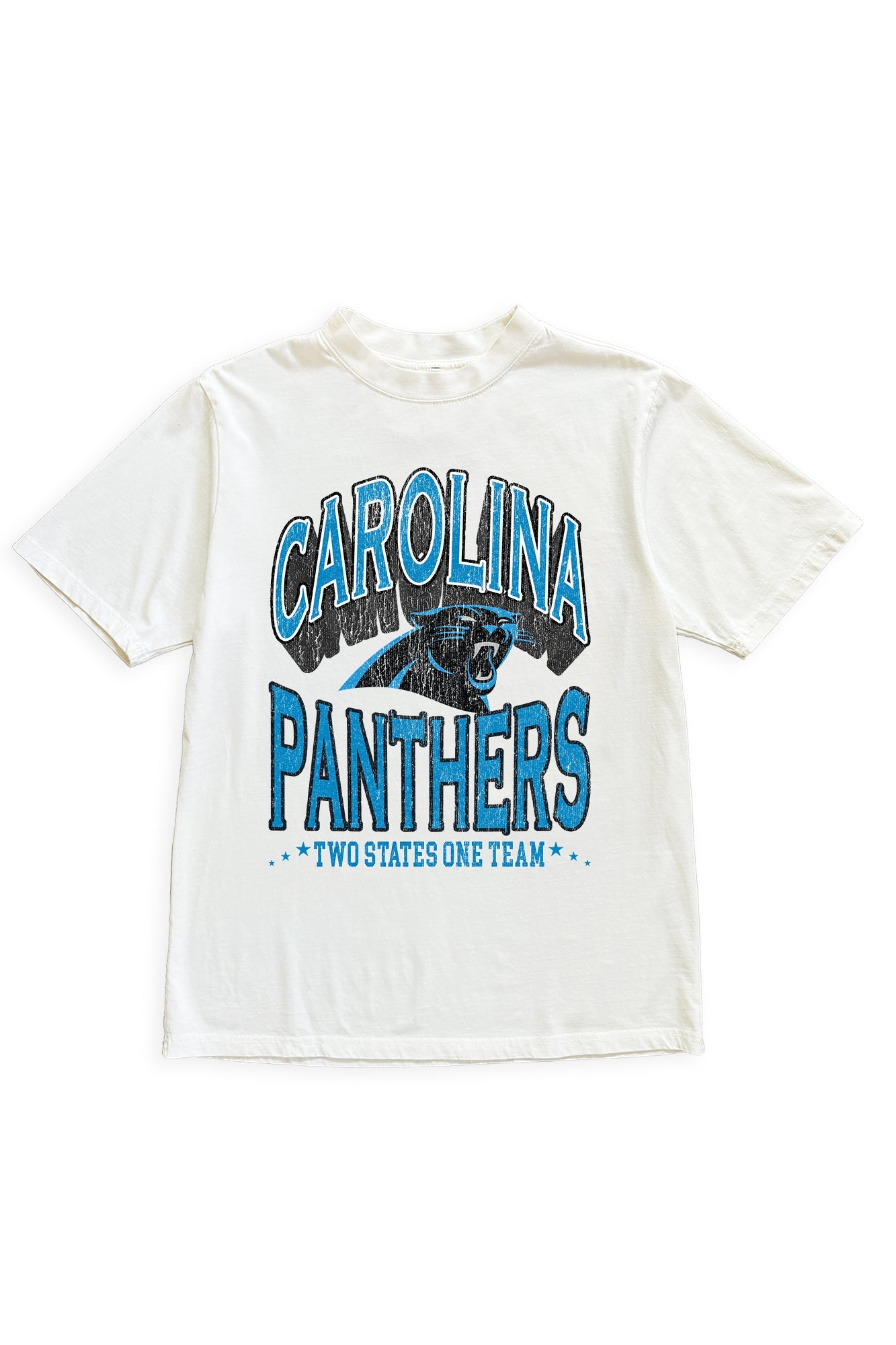 CAROLINA PANTHERS SHAKEDOWN OVERSIZED CREWNECK TEE