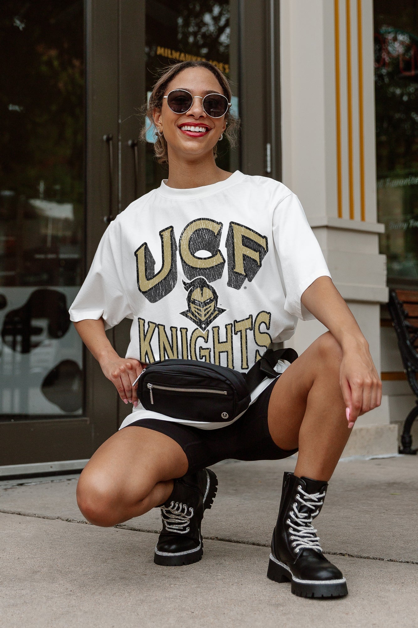 CENTRAL FLORIDA KNIGHTS SHAKEDOWN OVERSIZED CREWNECK TEE