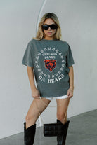 CHICAGO BEARS BRIGHTEST STAR OVERSIZED CREWNECK TEE