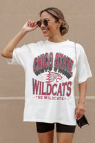 CHICO STATE WILDCATS SHAKEDOWN OVERSIZED CREWNECK TEE