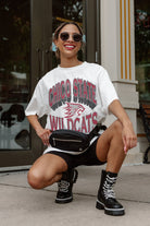 CHICO STATE WILDCATS SHAKEDOWN OVERSIZED CREWNECK TEE