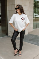 CHICAGO BEARS OUT OF BOUNDS OVERSIZED CREWNECK TEE