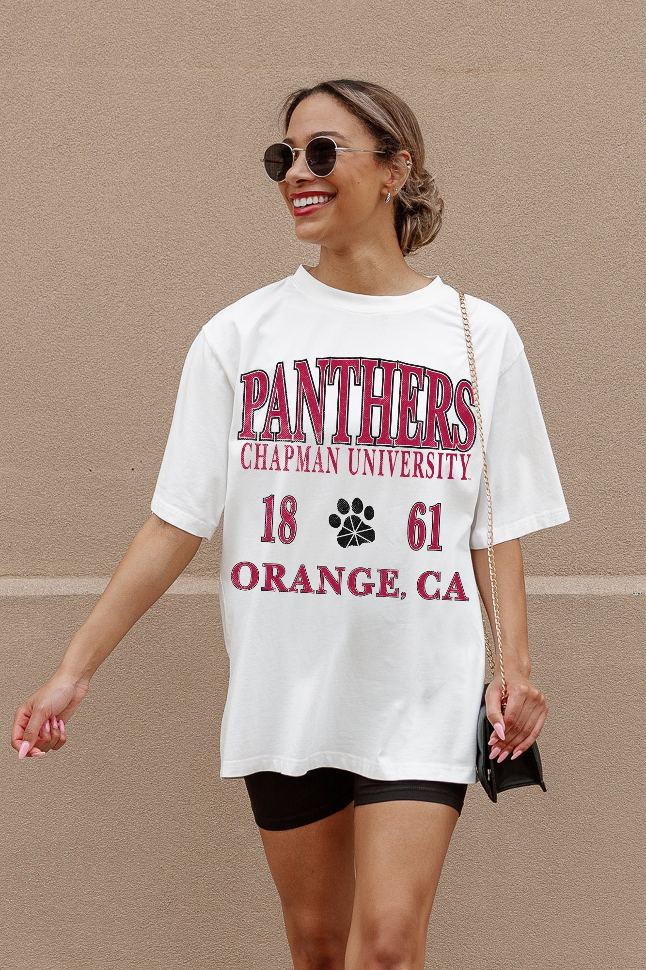 CHAPMAN UNIVERSITY PANTHERS UNITY OVERSIZED CREWNECK TEE