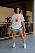 CINCINNATI BENGALS ON POINT OVERSIZED CREWNECK TEE