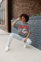 CINCINNATI BEARCATS KEEP THE LEAD OVERSIZED CREWNECK TEE