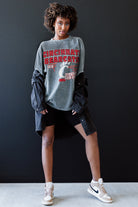 CINCINNATI BEARCATS KEEP THE LEAD OVERSIZED CREWNECK TEE