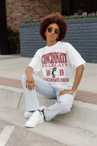 CINCINNATI BEARCATS UNITY OVERSIZED CREWNECK TEE