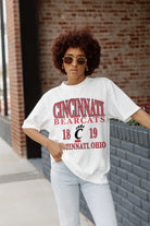 CINCINNATI BEARCATS UNITY OVERSIZED CREWNECK TEE