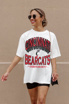 CINCINNATI BEARCATS SHAKEDOWN OVERSIZED CREWNECK TEE