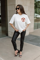 CINCINNATI BENGALS OUT OF BOUNDS OVERSIZED CREWNECK TEE