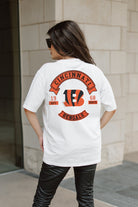 CINCINNATI BENGALS OUT OF BOUNDS OVERSIZED CREWNECK TEE