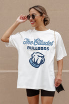 CITADEL BULLDOGS UNITY OVERSIZED CREWNECK TEE