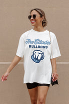 CITADEL BULLDOGS UNITY OVERSIZED CREWNECK TEE