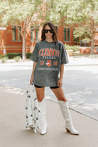 CLEMSON TIGERS THROWBACK OVERSIZED CREWNECK TEE