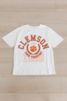 CLEMSON TIGERS GO FOR TWO OVERSIZED CREWNECK TEE BY MADI PREWETT TROUTT