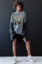 COLORADO BUFFALOES KEEP THE LEAD OVERSIZED CREWNECK TEE