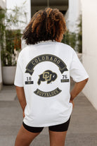 COLORADO BUFFALOES OUT OF BOUNDS OVERSIZED CREWNECK TEE