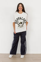 COLORADO BUFFALOES GO FOR TWO OVERSIZED CREWNECK TEE BY MADI PREWETT TROUTT