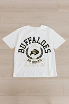 COLORADO BUFFALOES GO FOR TWO OVERSIZED CREWNECK TEE BY MADI PREWETT TROUTT