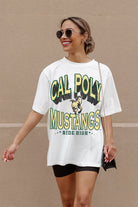 CAL POLY MUSTANGS SHAKEDOWN OVERSIZED CREWNECK TEE