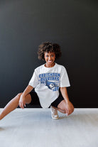 CREIGHTON BLUEJAYS IN THE LEAD OVERSIZED CREWNECK TEE