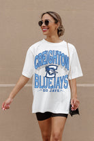 CREIGHTON BLUEJAYS SHAKEDOWN OVERSIZED CREWNECK TEE