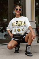 CAL STATE LOS ANGELES GOLDEN EAGLES UNITY OVERSIZED CREWNECK TEE