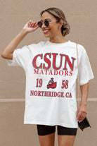 CAL STATE NORTHRIDGE MATADORS UNITY OVERSIZED CREWNECK TEE