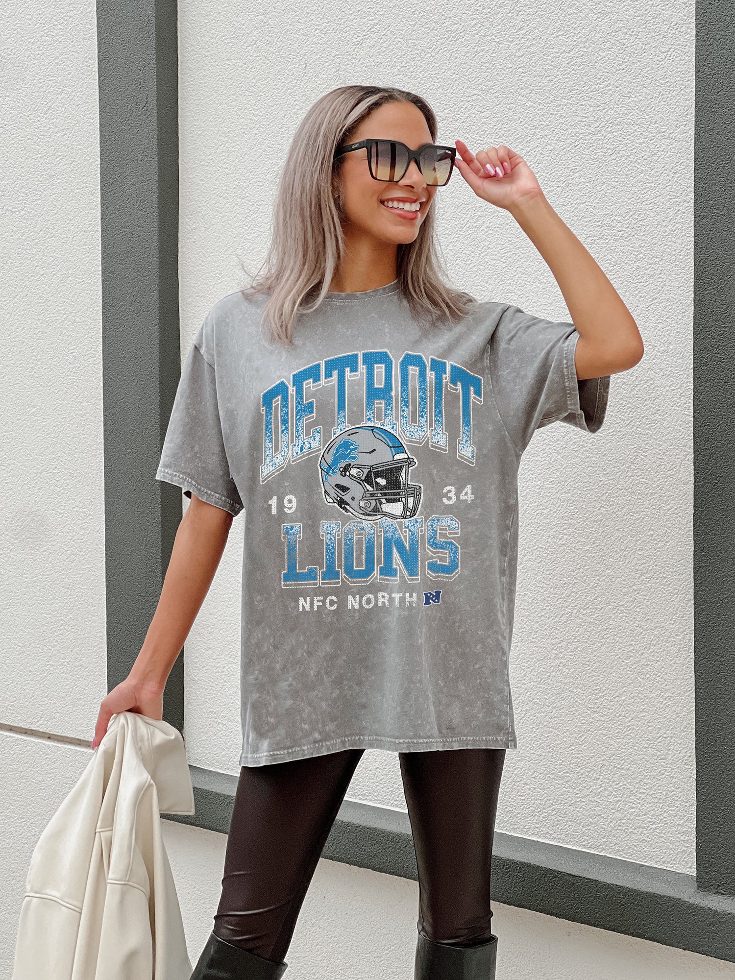 "This Girl Loves Her"Detroit Lions Women's Tank Top