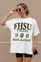 FORT HAYS STATE TIGERS UNITY OVERSIZED CREWNECK TEE