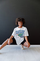 FLORIDA GATORS IN THE LEAD OVERSIZED CREWNECK TEE