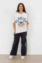 FLORIDA GATORS GO FOR TWO OVERSIZED CREWNECK TEE BY MADI PREWETT TROUTT