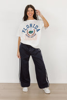 FLORIDA GATORS GO FOR TWO OVERSIZED CREWNECK TEE BY MADI PREWETT TROUTT